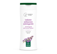 Lotiune antiacnee astringenta cu ulei de salvie, 200ml, Cosmetic Plant