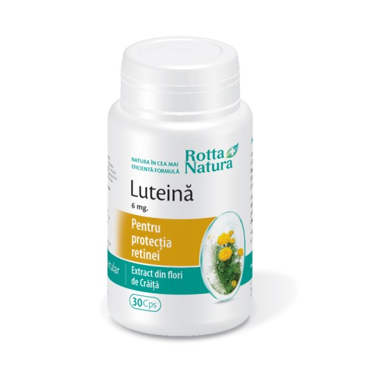Luteină 6mg, 30 capsule, Rotta Natura