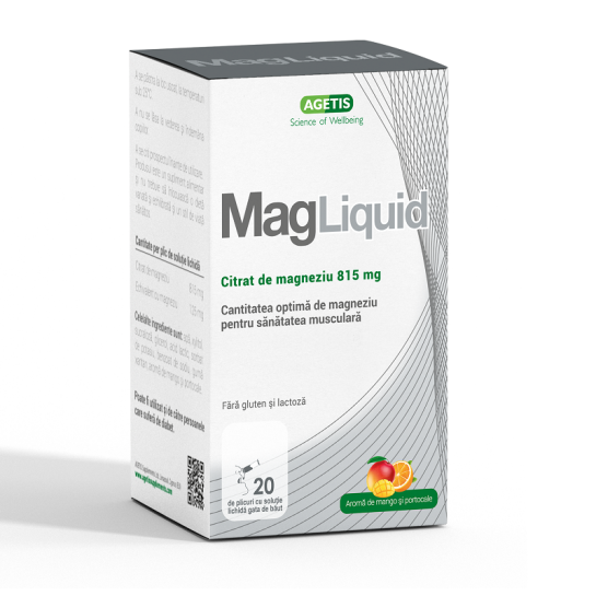 MagLiquid 815mg solutie, 20 plicuri, Agentis