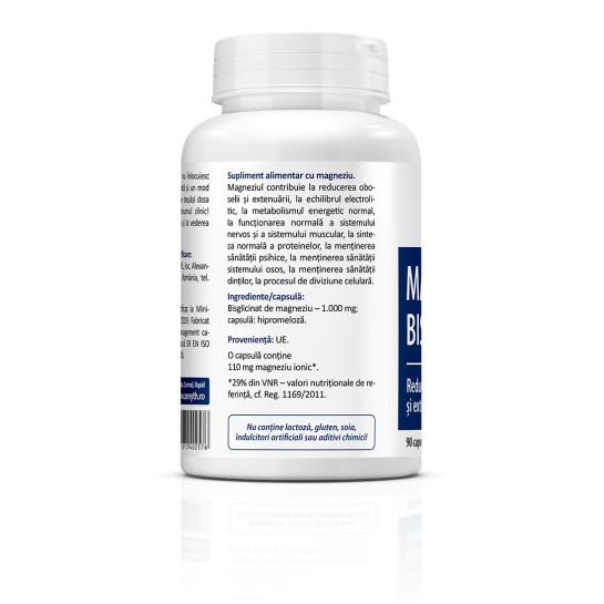 Magnesium Bisglycinate, 90 capsule, Zenyth 