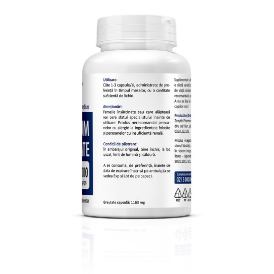 Magnesium Bisglycinate, 90 capsule, Zenyth 