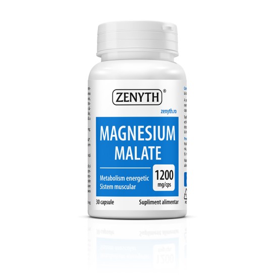 Magnesium Malate, 1200mg, 30 capsule, Zenyth