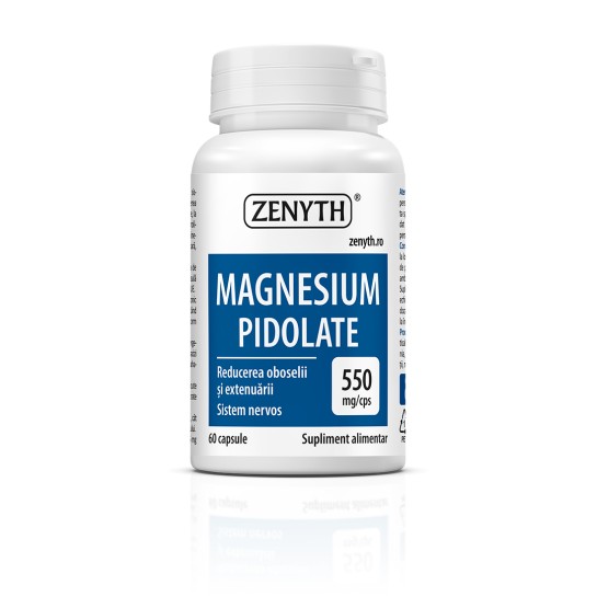 Magnesium Pidolate, 60 capsule, Zenyth 