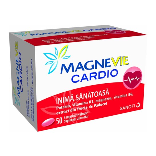 MagneVie Cardio, 50 comprimate, Sanofi