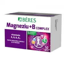 Magneziu + B complex, 50 comprimate filmate, Beres