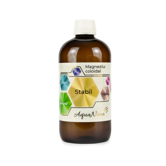 Magneziu Coloidal Stabil AquaNano 70ppm 480ml, Aghoras Invent