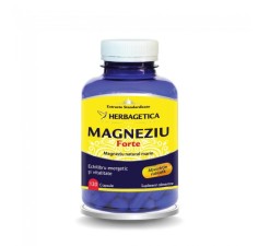 Magneziu forte 120 capsule, Herbagetica