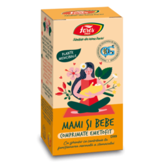 Mami si Bebe Emetofit, D99, comprimate pentru femei insarcinate