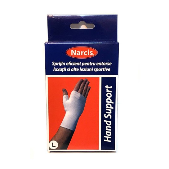 Mansetă cu deget elastică L, Narcis