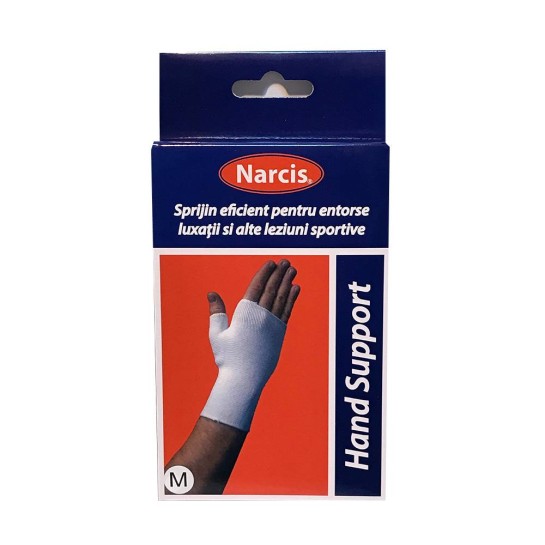 Mansetă cu deget elastică M, Narcis