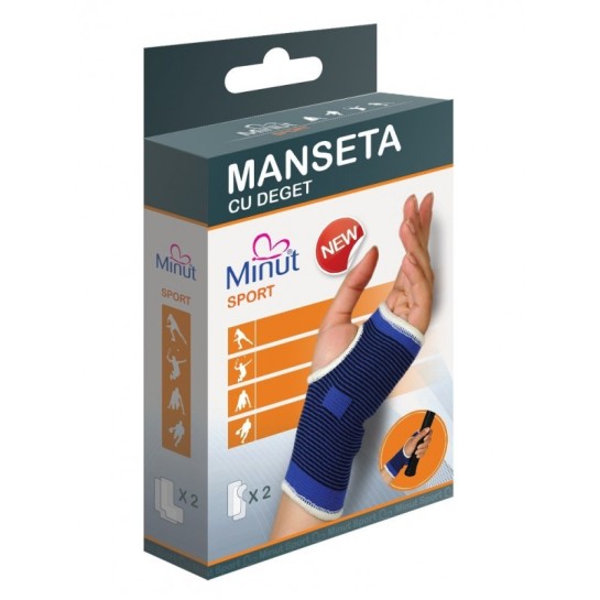 Mansetă deget sport S, Minut
