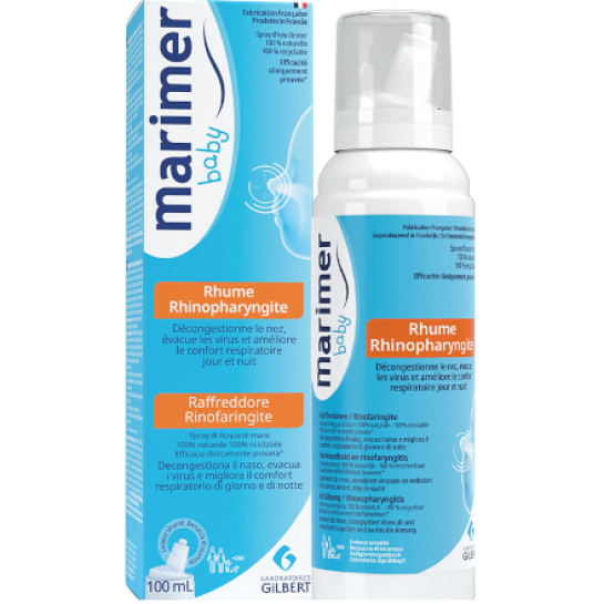 Marimer baby hipertonic spray nazal, 100ml Laboratoires Gilbert