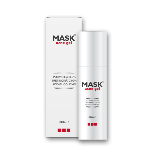MASK® gel, tratament acnee usoară, 30ml