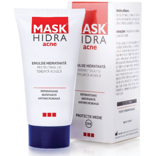 MASK® Hidra emulsie hidratantă pentru tenul gras, sensibil 50 ml