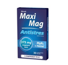 MaxiMag Antistres 375 mg, 30 comprimate, Zdrovit