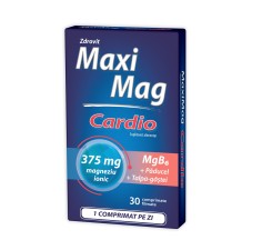 MaxiMag Cardio 375 mg, 30 comprimate, Zdrovit