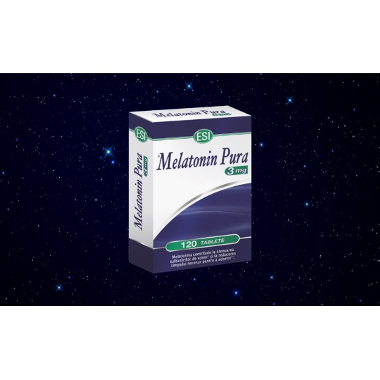 Melatonin Pura 3mg, 120 comprimate, Esi Spa