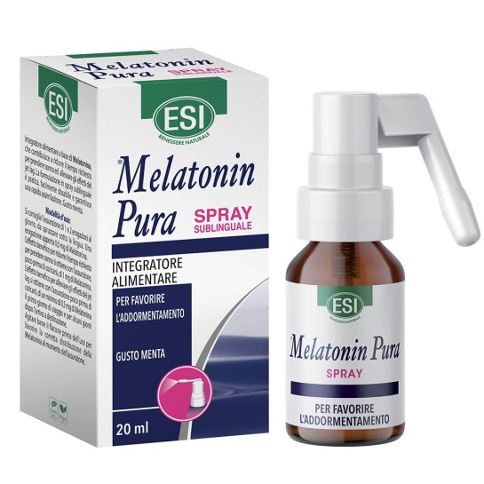 Melatonin Pura Spray sublingual, 20ml, Esi Spa