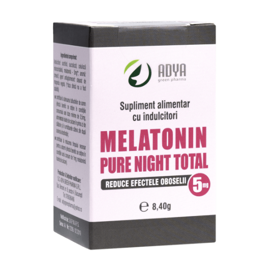 Melatonin pure night total 5mg, 60 comprimate