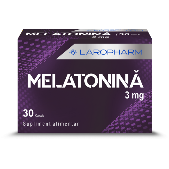 Melatonina 3mg, 30 capsule