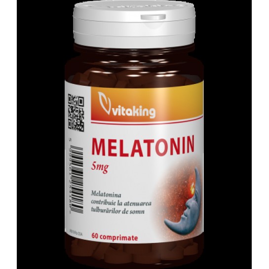 Melatonină, 5 mg, Vitaking