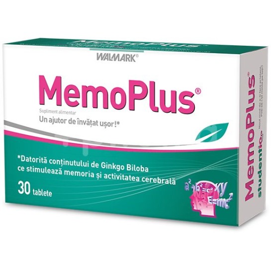 MemoPlus, 30 tablete, Walmark