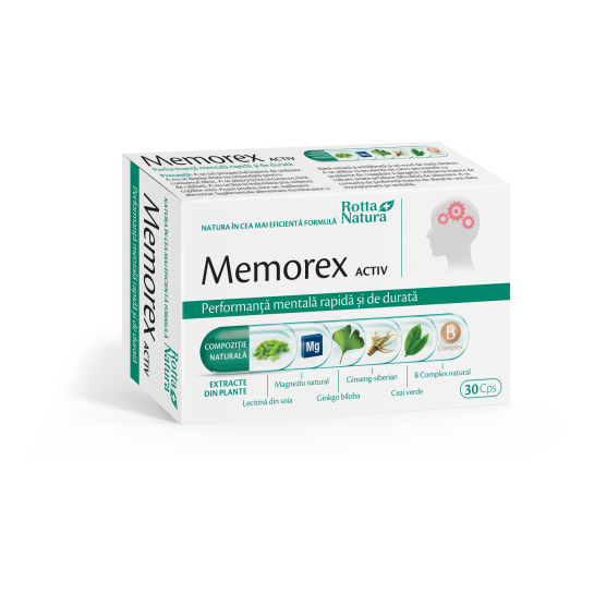 Memorex activ, 30 capsule, Rotta Natura