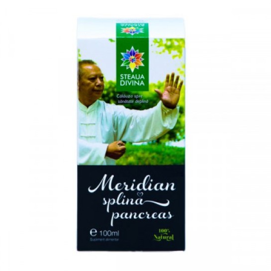 Meridian splină pancreas tinctură 100ml, Santo Raphael