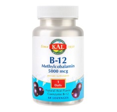 Metilcobalamina (Vitamina B12) 5000mcg Kal, 60 comprimate, Secom