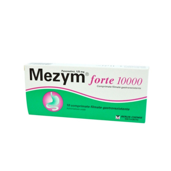 Mezym Forte 10000, 10 comprimate, Berlin-Chemie