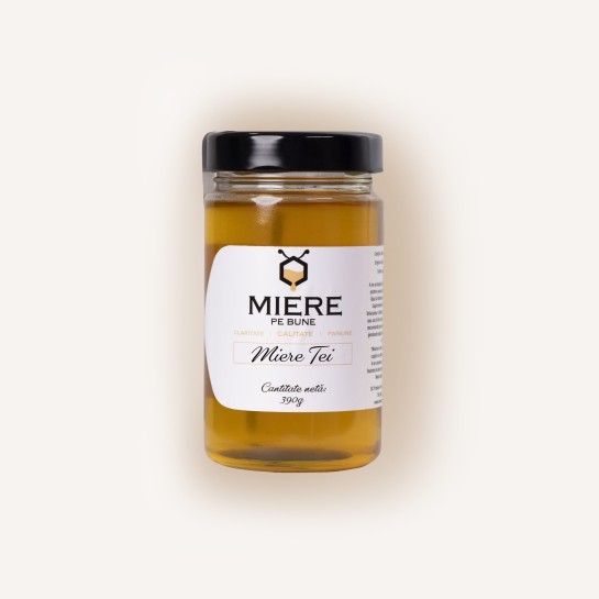 Miere tei, 390g, Pe Bune