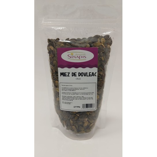 Miez de dovleac crud 300g, Sinapis