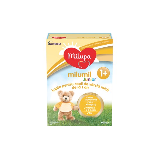 Milupa Milumil Junior 1+  600g, de la 1 an
