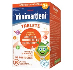 Minimartieni Imunactiv portocale, 30 tablete masticabile, Walmark