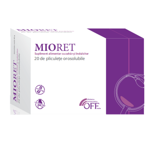 Mioret, 20 plicuri orosolubile, OFF Italia