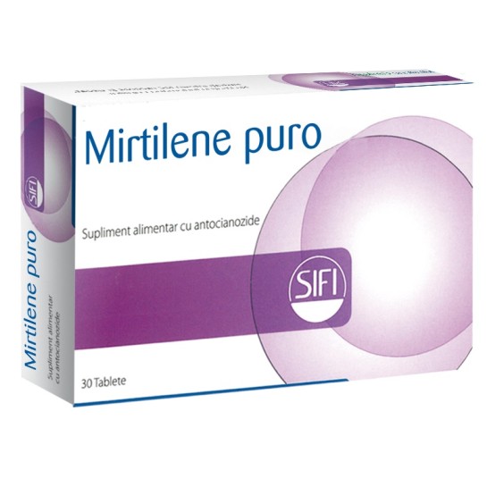 Mirtilene Puro, 30 comprimate, Sifi