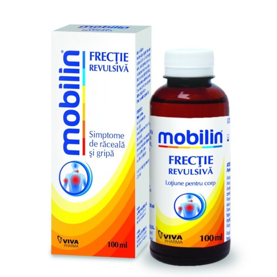 Mobilin frectie revulsivă, 100 ml, Viva Pharma