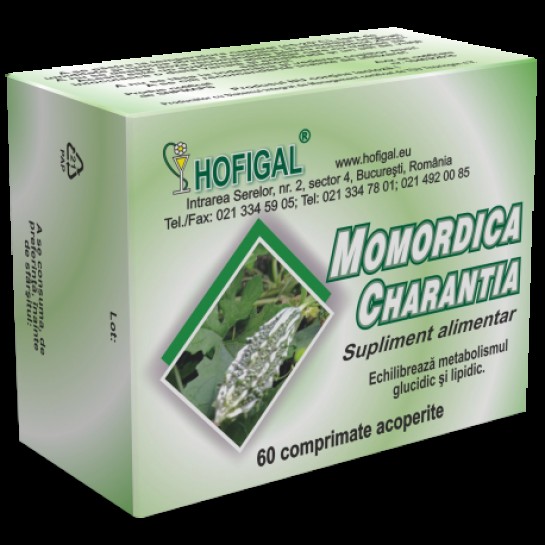 Momordica Charantia, 60 comprimate, Hofigal
