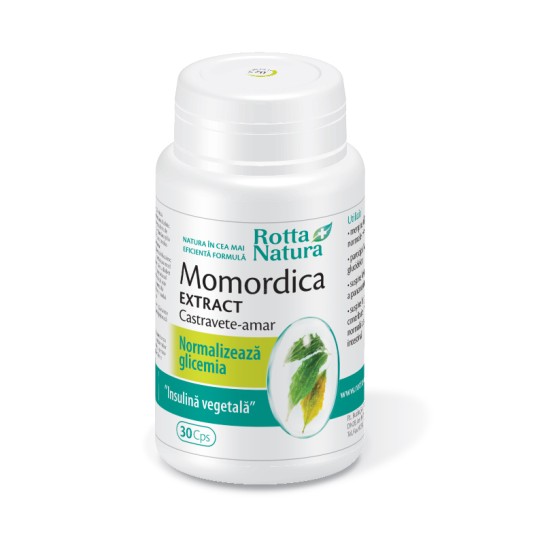 Momordica extract (Castravete amar), 30 capsule, Rotta Natura