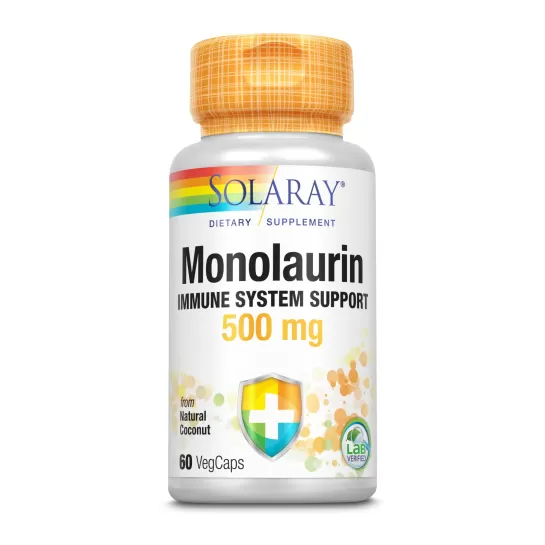 Monolaurin 500mg, 60 capsule vegetale