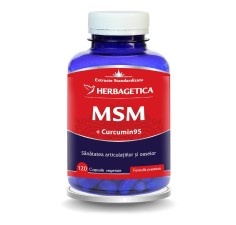 MSM + Cucumin95, 120 capsule, Herbagetica