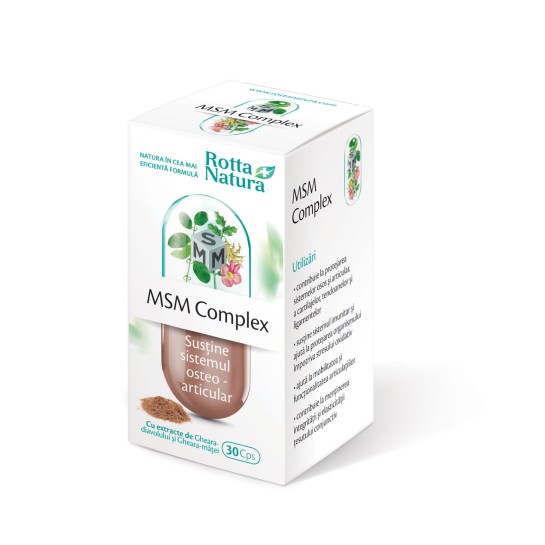 MSM complex, 30 capsule, Rotta Natura