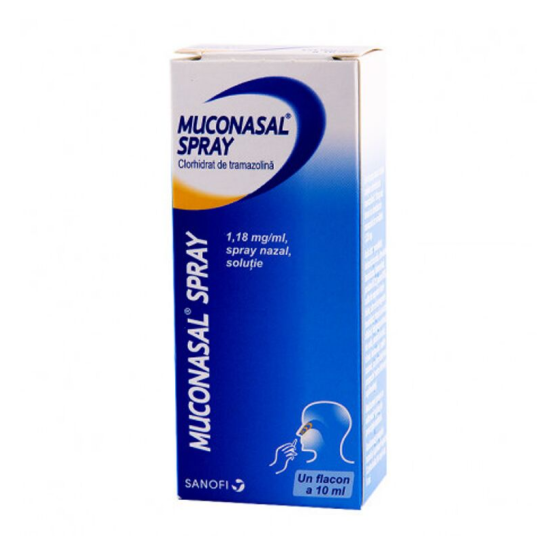 Muconasal spray 1,18 mg/ml spray nazal 10ml, Sanofi