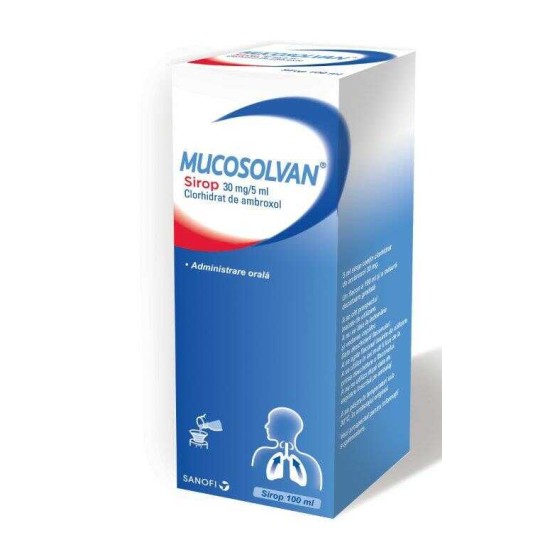 Mucosolvan 30mg/5ml, sirop 100ml, Sanofi