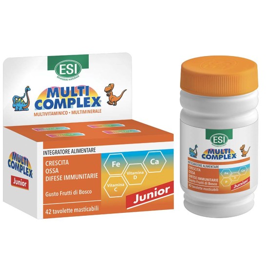 Multicomplex Junior Multivitamine, 42 tablete masticabile, Esi Spa