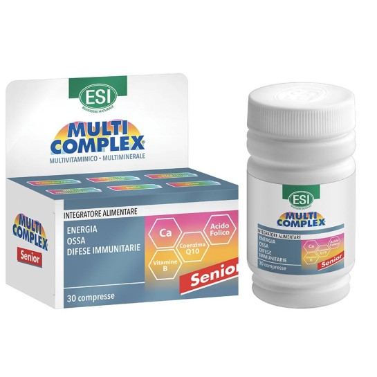 Multicomplex Senior Multivitamine, 30 comprimate, Esi Spa