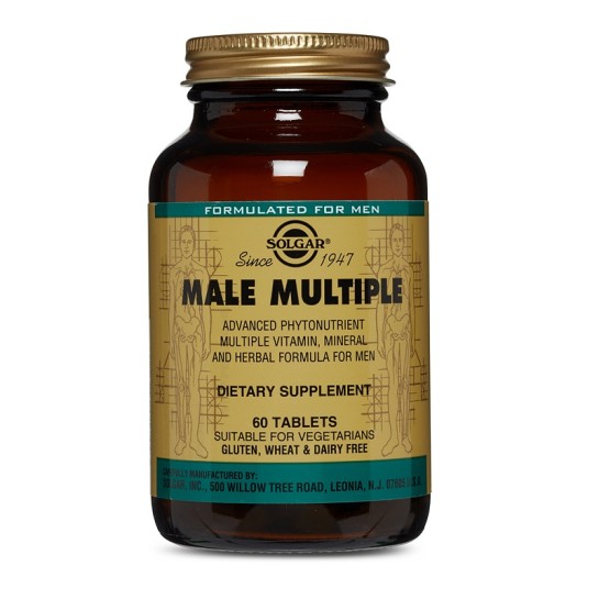 Male Multivitamina Multiple pentru barbati, 60 tablete, Solgar