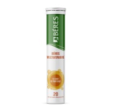 Multivitamine cu gust de portocale, 20 comprimate, Beres Pharmaceuticals Co
