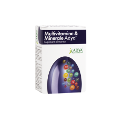 Multivitamine & Minerale, 30 capsule gelatinoase moi, Adya Green Pharma