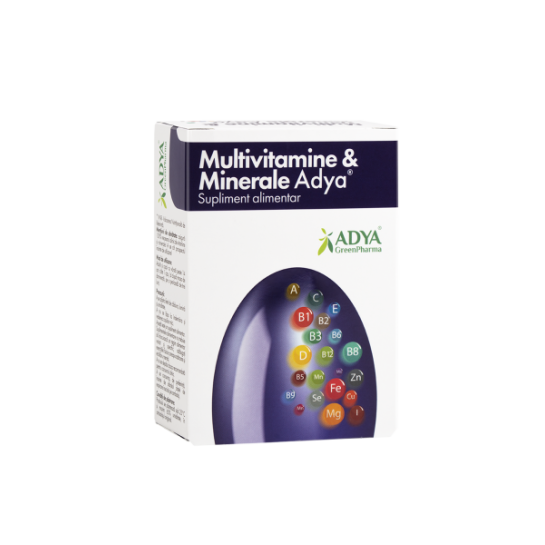 Multivitamine & Minerale, 30 capsule gelatinoase moi